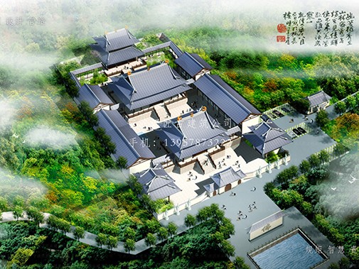仿古建筑寺廟效果圖——精準(zhǔn)呈現(xiàn)寺廟歷史韻味
