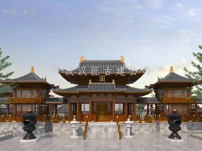小寺廟設(shè)計(jì)圖的空間多功能性設(shè)計(jì)