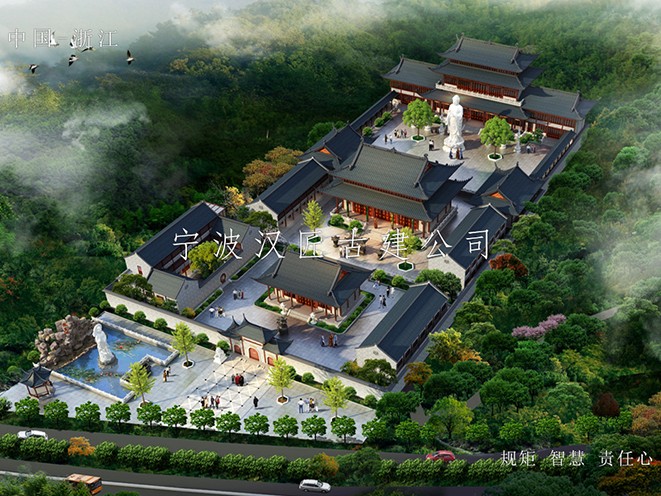 宗教建筑設(shè)計(jì)與施工一站式服務(wù)，滿足寺廟的多樣化需求與風(fēng)格