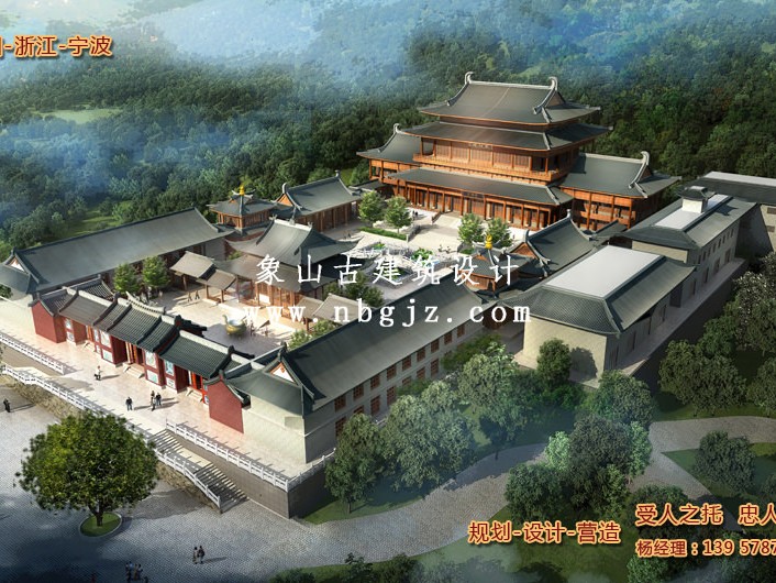 古建筑設(shè)計—江西廣昌縣慈生禪寺