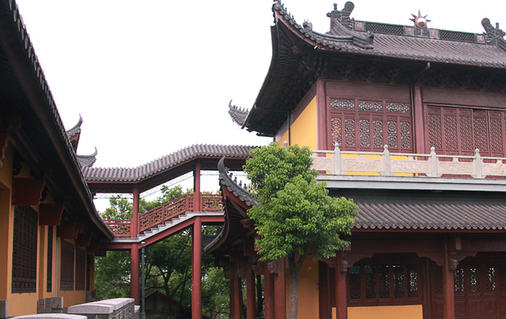 中式寺廟圖紙設計，專業繪制，呈現歷史韻味