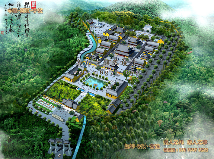 專業(yè)設計呈現(xiàn)歷史韻味——中式古建筑寺廟規(guī)劃