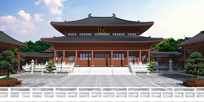 仿古建筑寺廟裝修設(shè)計，融合傳統(tǒng)與現(xiàn)代打造宗教空間