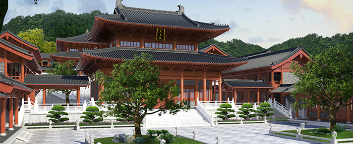 仿古建筑寺廟裝修設(shè)計，融合傳統(tǒng)與現(xiàn)代打造宗教空間