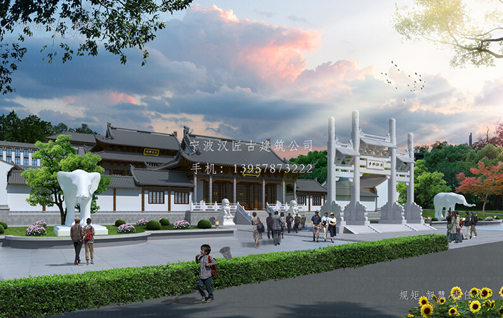 寺廟古建筑裝修設計，專業打造宗教氛圍