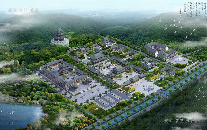 專業(yè)規(guī)劃打造獨(dú)特宗教空間——寺廟古建筑規(guī)劃案例分析