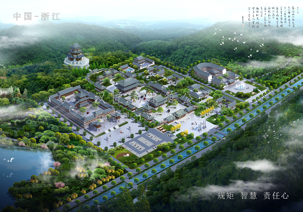 寺廟建筑整體規劃設計布局的重要性  第1張